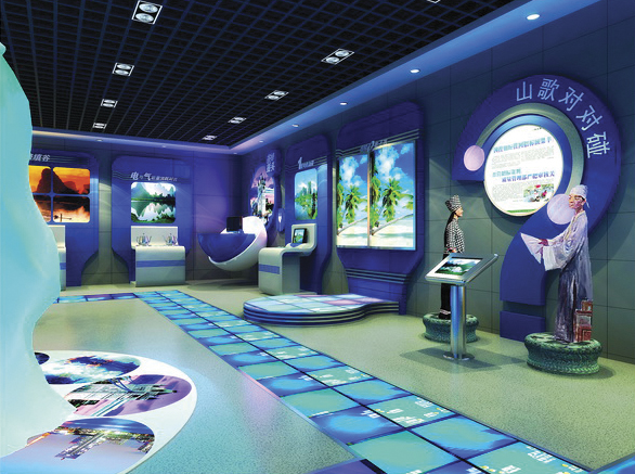 某旅游城市展示厅设计|展览|三维|hmck - 原创设计作品 